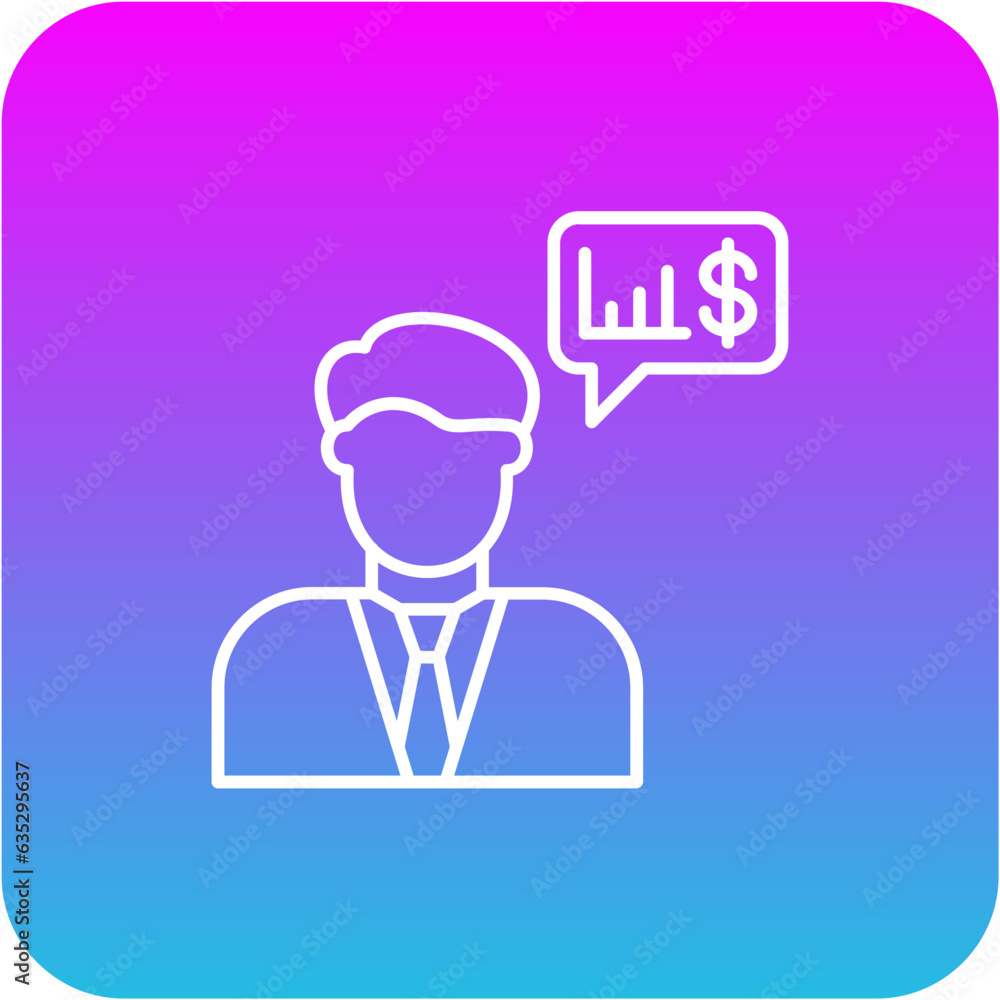 Financial Advisor Icon