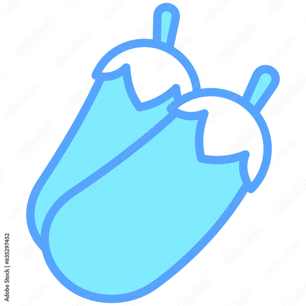 eggplant icon often used in design, websites, or applications, banner, flyer to convey specific concepts related to healthy food. eggplant icon often used in design, websites, or applications, banner, flyer to convey specific concepts related to healthy food.