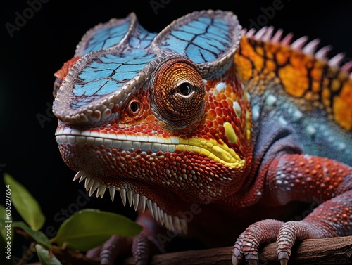 portrait of iguana