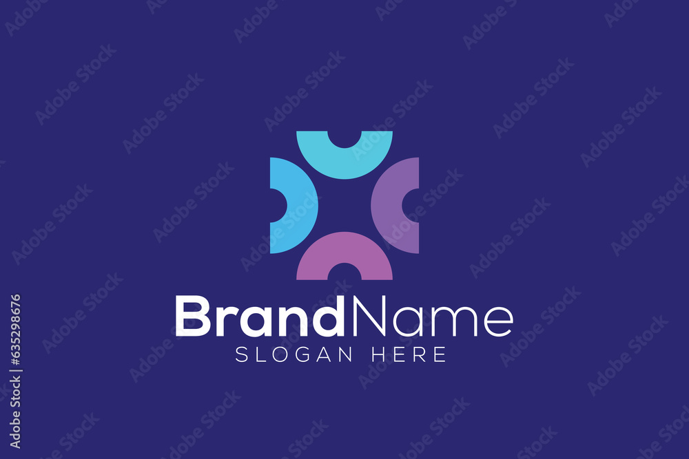 Minimal and Professional Plus sign logo design vector template Minimal and Professional Plus sign logo design vector template