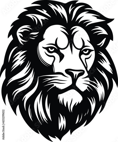 Fototapeta Naklejka Na Ścianę i Meble -  Lion Vector Logo Art