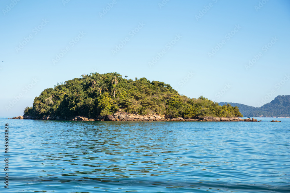 view of the big island of Angra dos Reis in Rio de Janeiro. view of the big island of Angra dos Reis in Rio de Janeiro.