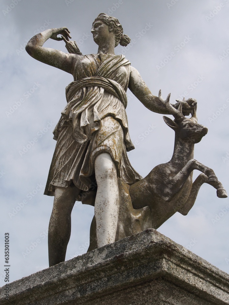 Artemis and Stag Statue, Ireland