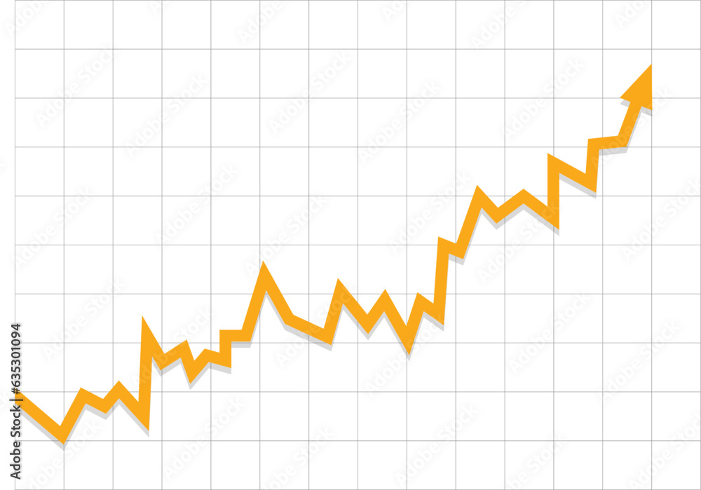 yellow arrow graph slowly and surely going up make profit financial and economic grow market boom yellow arrow graph slowly and surely going up make profit financial and economic grow market boom