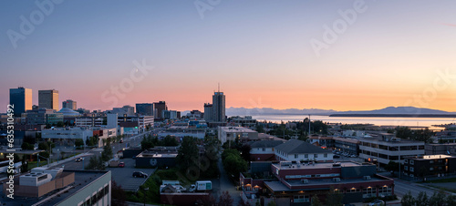 Anchorage Summer Sunset