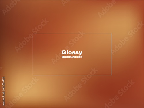 brown glossy blurred vector background