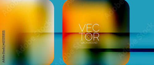 Dynamic bright colorful geometric elements with fluid gradients, lights, shadows blend in a minimal backdrop, creating captivating composition