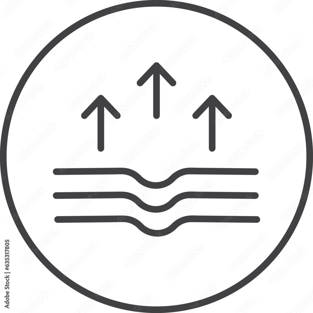 Fabric Specification Vector Icon - Anti Wrinkle Fabric Specification Vector Icon - Anti Wrinkle