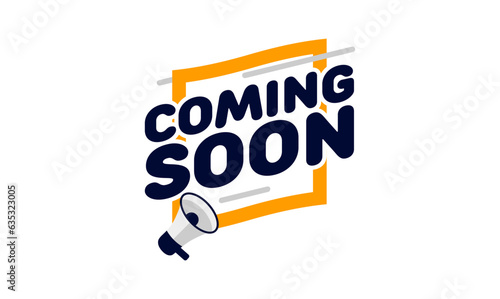 coming soon vector template post icon for social media background, coming soon template fyi vector with colour simple