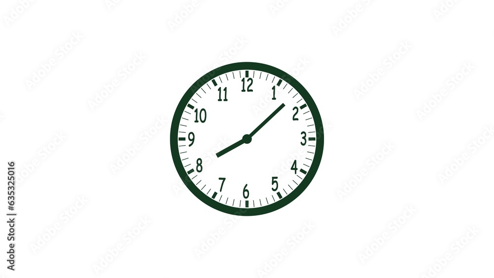 abstract beautiful wall clock icon illustration 4k abstract beautiful wall clock icon illustration 4k