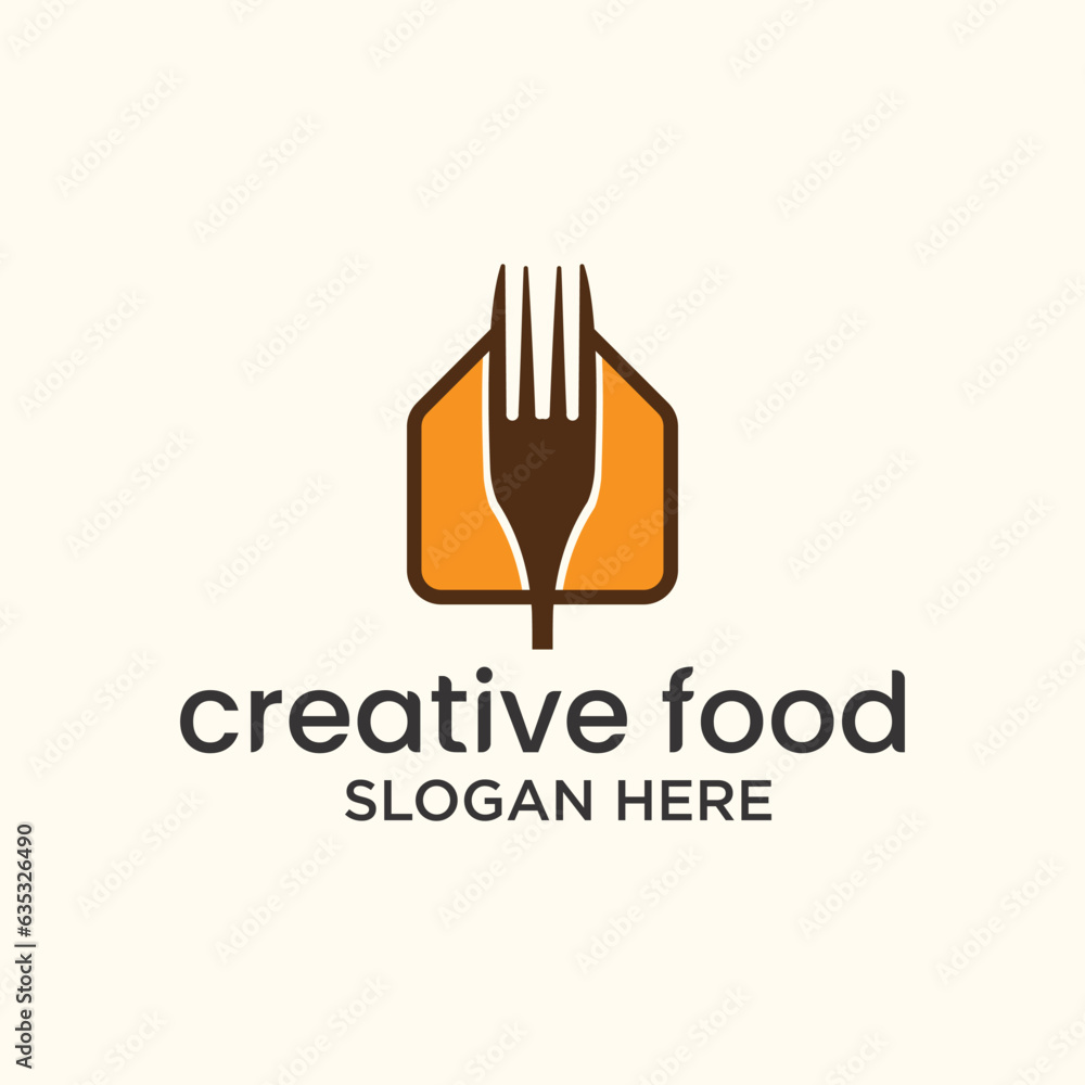 Fast food chef home logo restaurant chef logo design concept Food Restaurant vector Fast food chef home logo restaurant chef logo design concept Food Restaurant vector