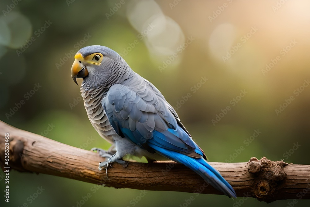 Fototapeta premium australlian grey parrot