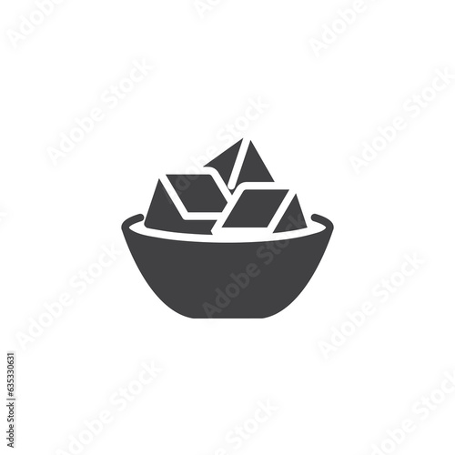 Jello sweets vector icon