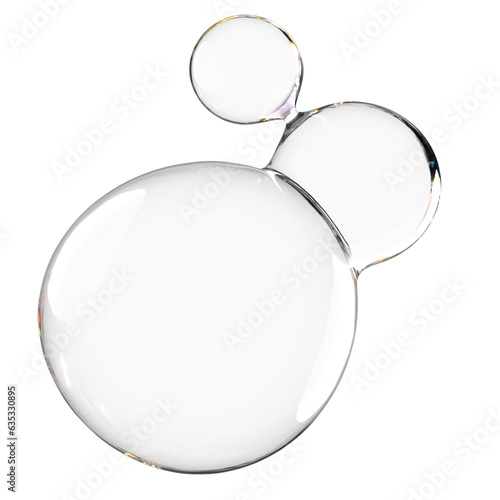 Liquid bubble 3D