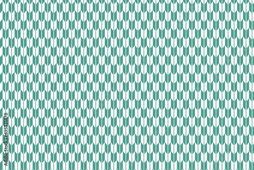 Japanese green arrow stripe pattern background, vector illustration.