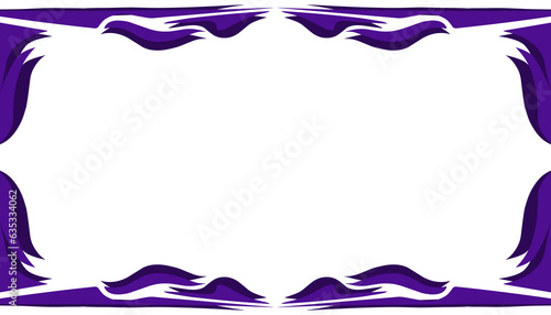 Purple abstract framed background illustration. Perfect for wallpaper frames  book covers  invitations  greeting cards  websites
