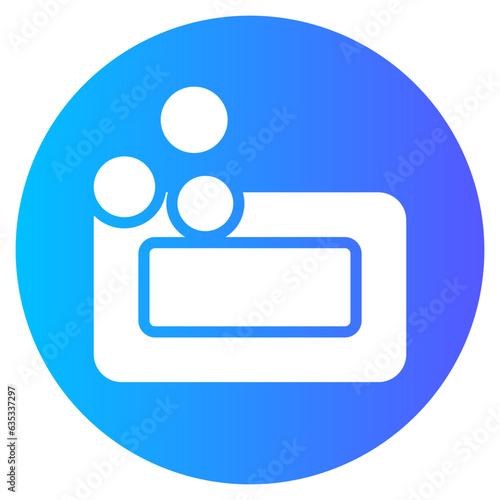 roommate gradient icon