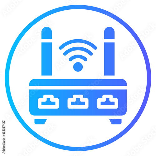 roommate gradient icon