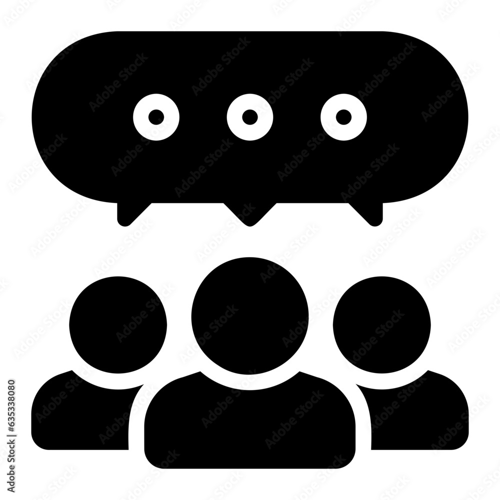 discussion glyph icon discussion glyph icon