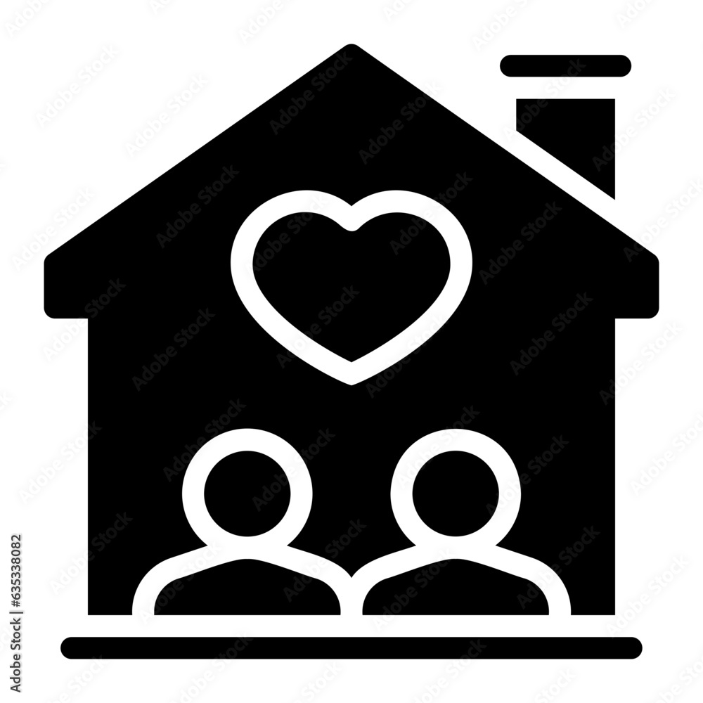 couple glyph icon couple glyph icon