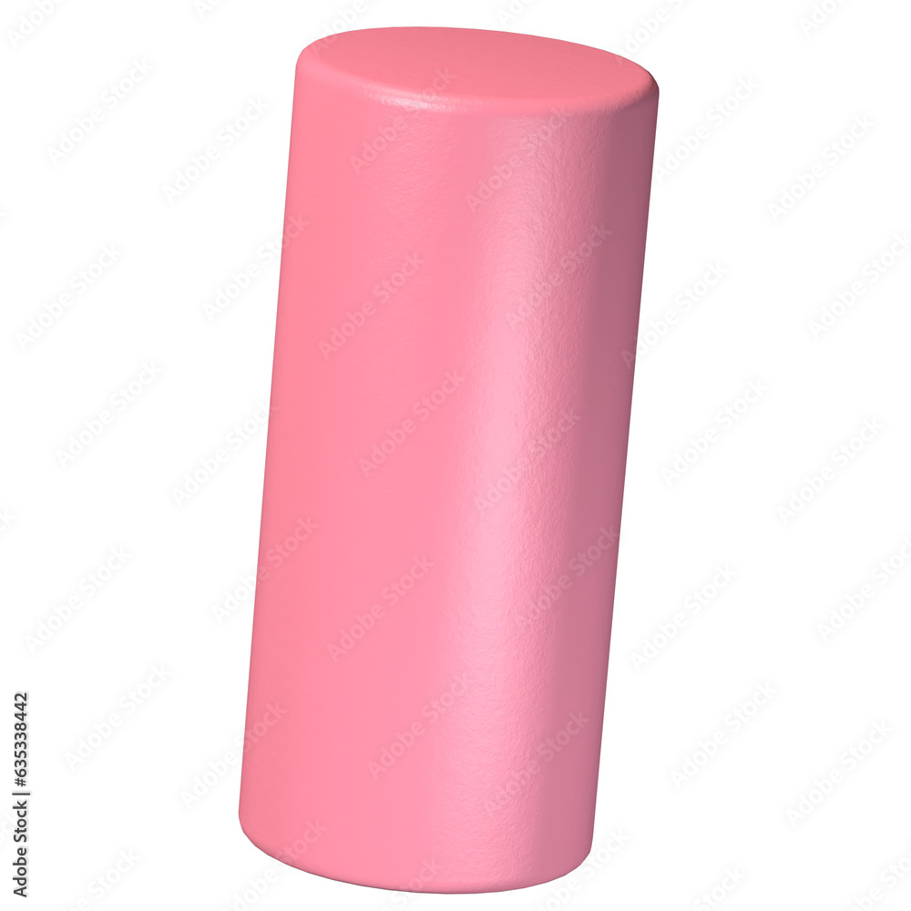 Pink cylinder 3D Pink cylinder 3D