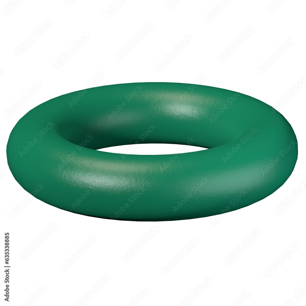 Green torus 3D Green torus 3D