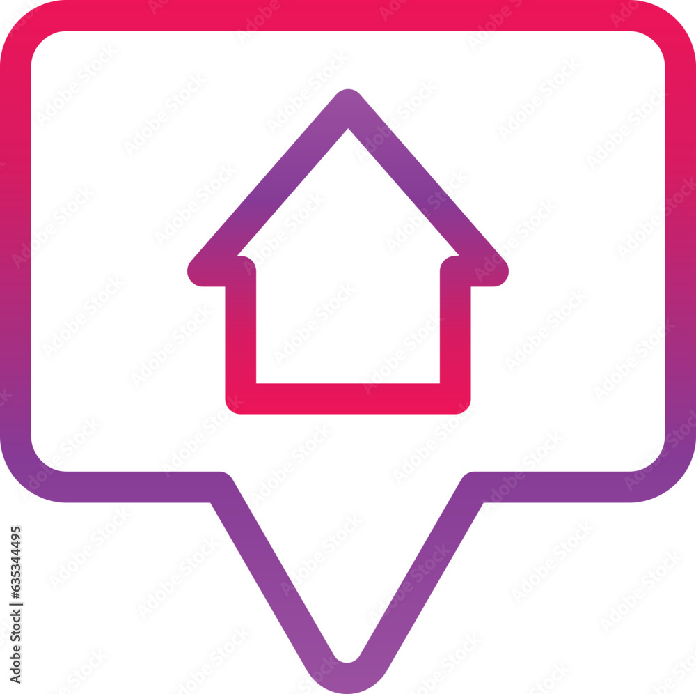 outline gradient talk icon outline gradient talk icon