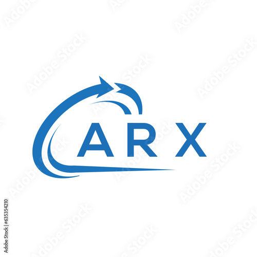 ARX letter logo design on white background. ARX creative initials letter logo concept. ARX letter design.	
 photo