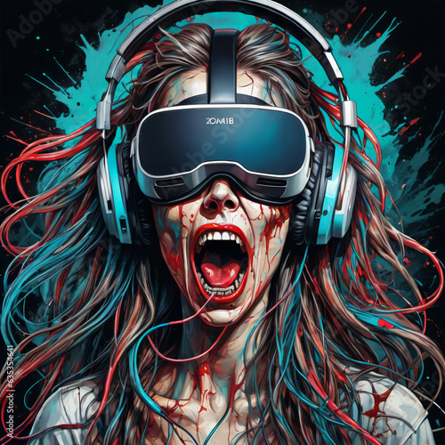 VR Headset Wearing Zombies