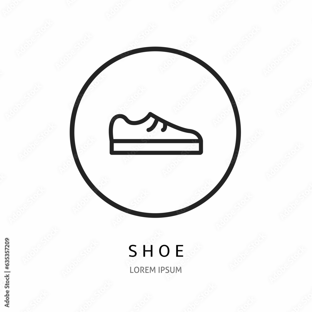 Logo vector design for business. Shoe logos. Logo vector design for business. Shoe logos.