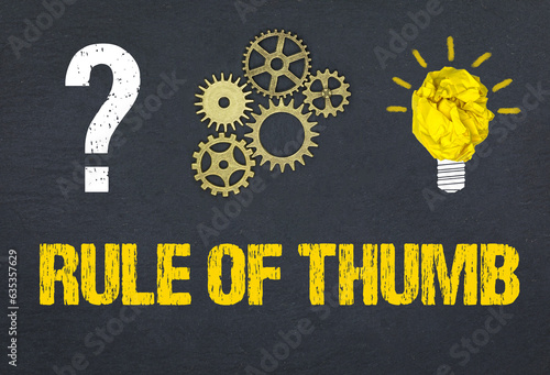 Rule of thumb	
