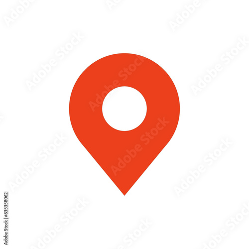 Set of map pin location icons Modern map markers Vector