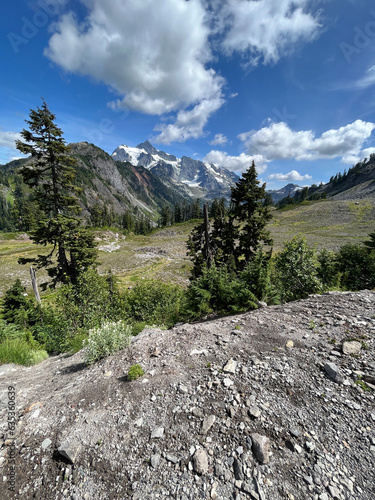 landscape in the mountains