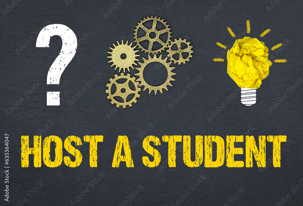 Obraz premium Host a Student 