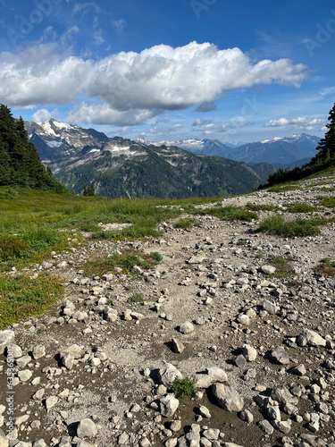 mountain river in the mountains