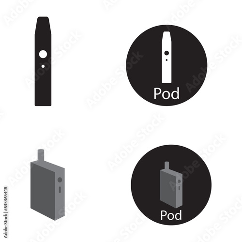 vape icon vector