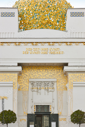 Quadro su tela Secession pavilion facade in Vienna