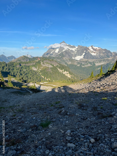lake in the mountains