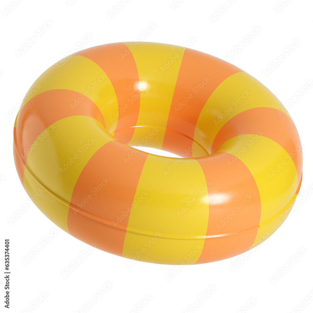 Obraz premium Swimming ring 3D