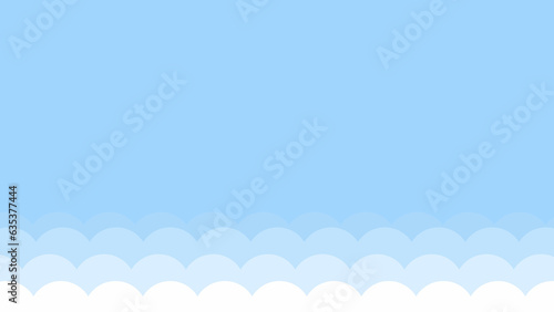blue sky cloud background with copy space of your text