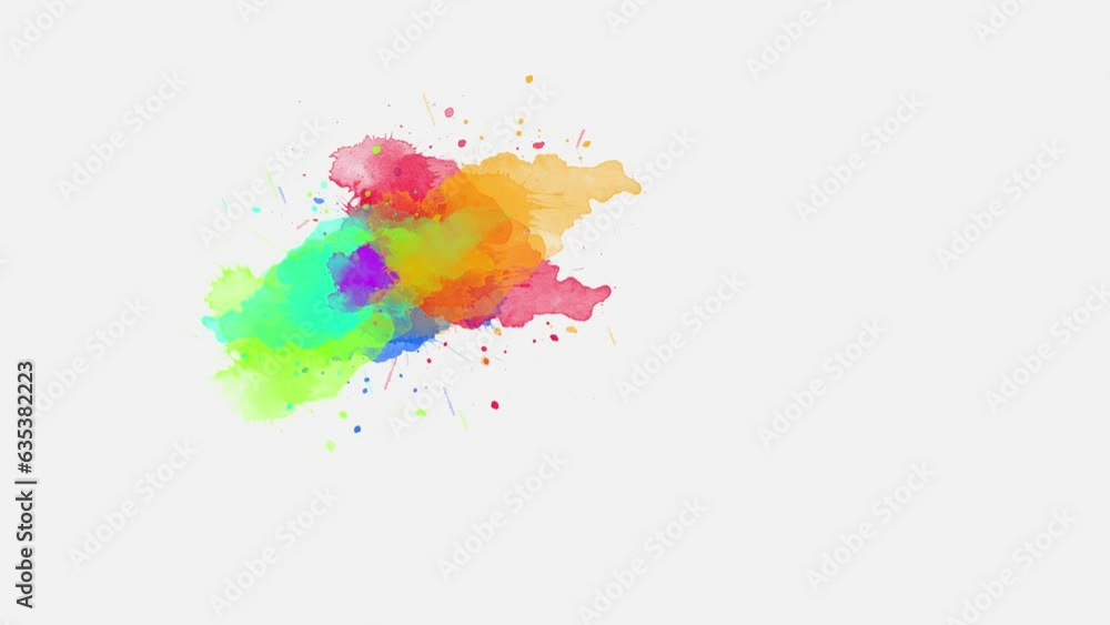 Ink spills onto solid Backgroun In slowmotion effect animation reveal transition Ink spills onto solid Backgroun In slowmotion effect animation reveal transition
