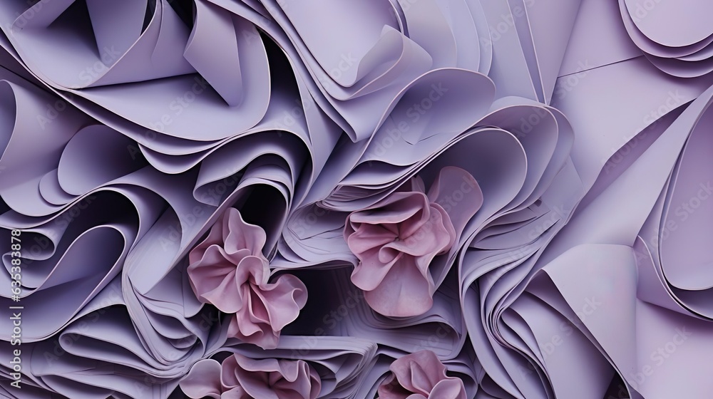 Floating lilac fabric Floating lilac fabric