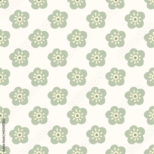 Seamless, small flowers, drawings, for fabric assembly, printing, backgrounds, etc.