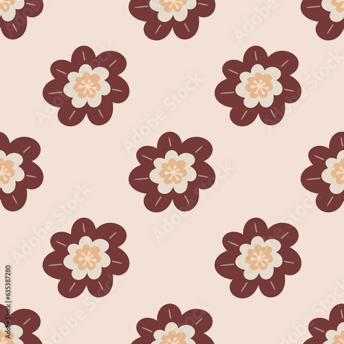 seamless pattern with flowers for print, banner, card design,fabric,fashion etc.