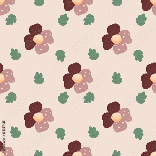 Flower, plants ,botanical ,seamless pattern design for fashion,fabric,wallpaper and all prints.