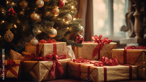 Magical Moments: Christmas Tree and Gifts