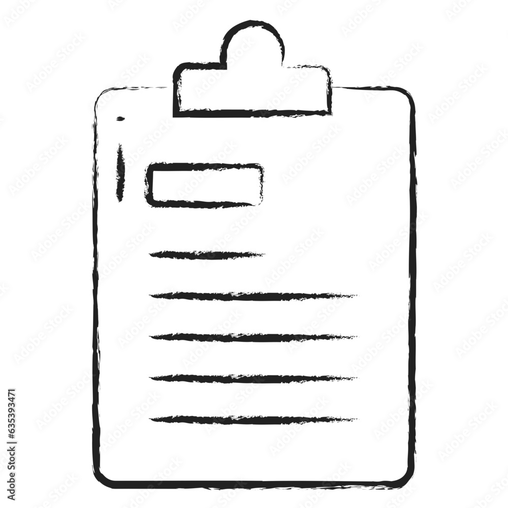 Fototapeta premium Line Note icon