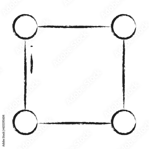 Line Vector tool icon