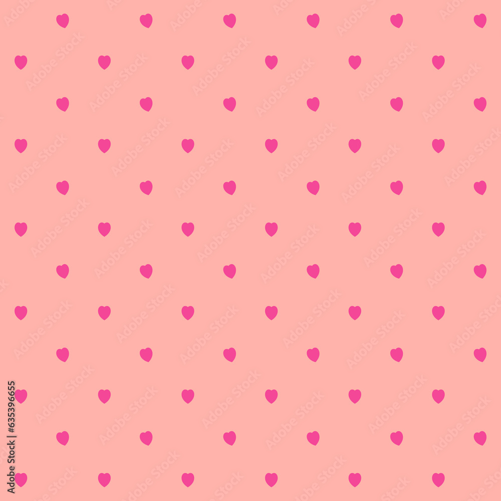 pink heart seamless background, seamless pattern. pink heart seamless background, seamless pattern.