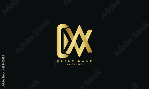 DAV, DVA, Abstract initial monogram letter alphabet logo design